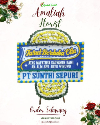 Papan Bunga Duka di Palabuan